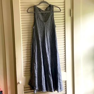 Beautiful CP Shades A line linen dress in small